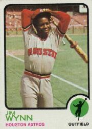 1973 Topps Baseball Cards      185     Jim Wynn